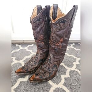 Corral Women's Vintage Cowboy boots 7.5